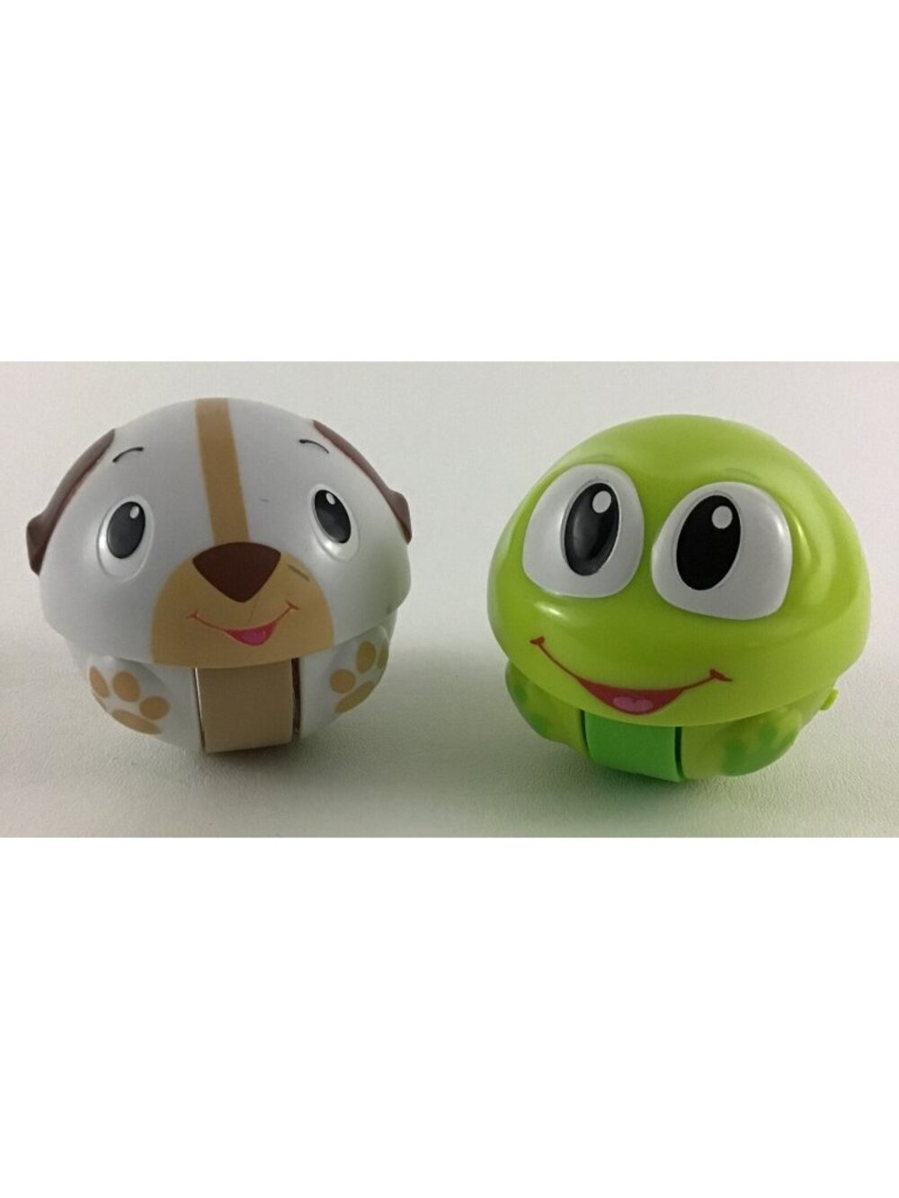 Bright Starts Giggables Wobble & Roll Animal Ball Talking Sound Effects Frog Dog